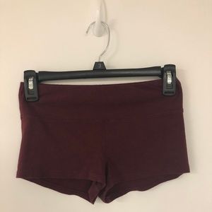 Burgundy Shorts